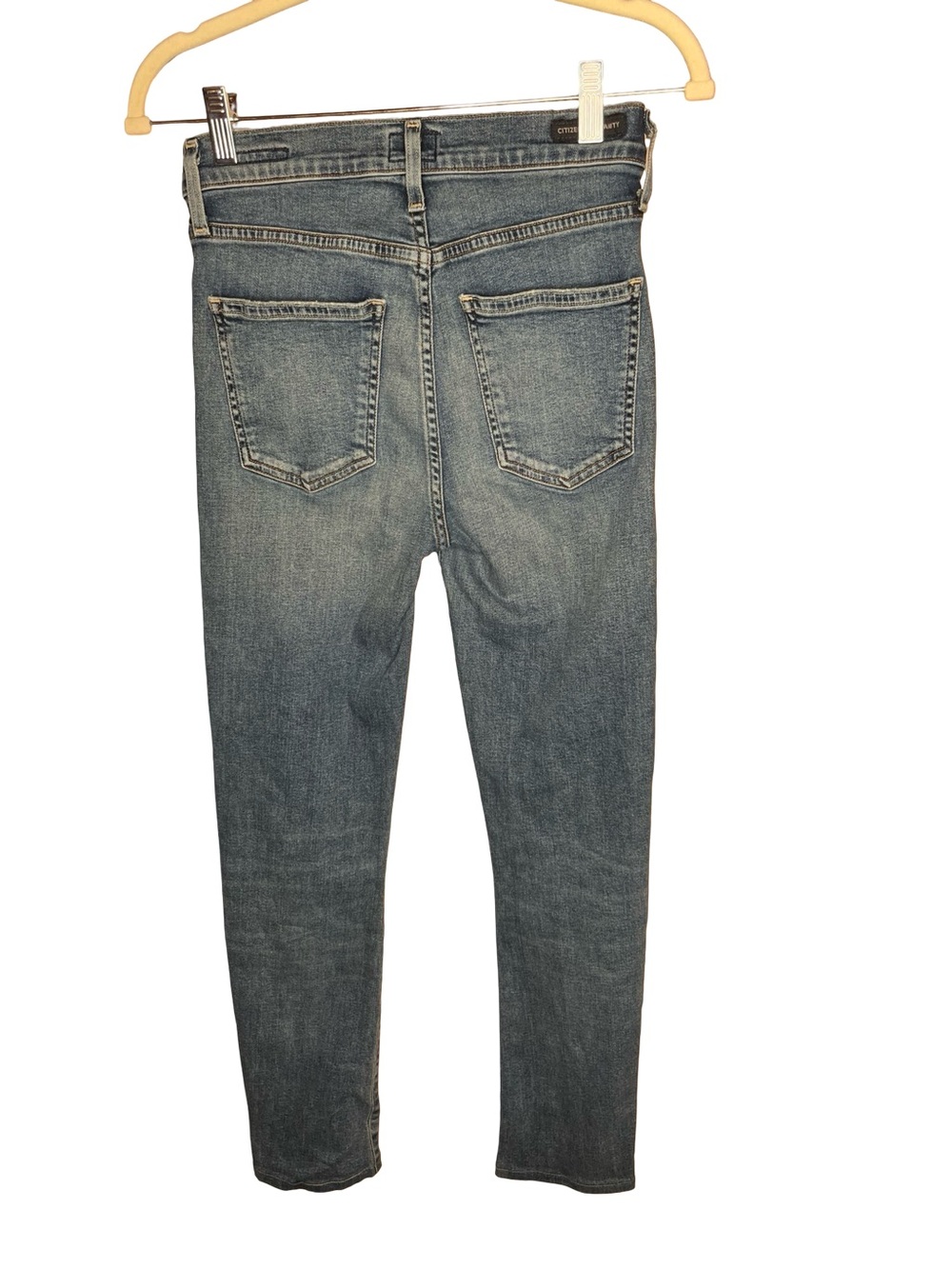 Citizens of Humanity Harlow High Rise Slim Jeans 26 Straight Leg Premium Denim - Picture 9 of 13